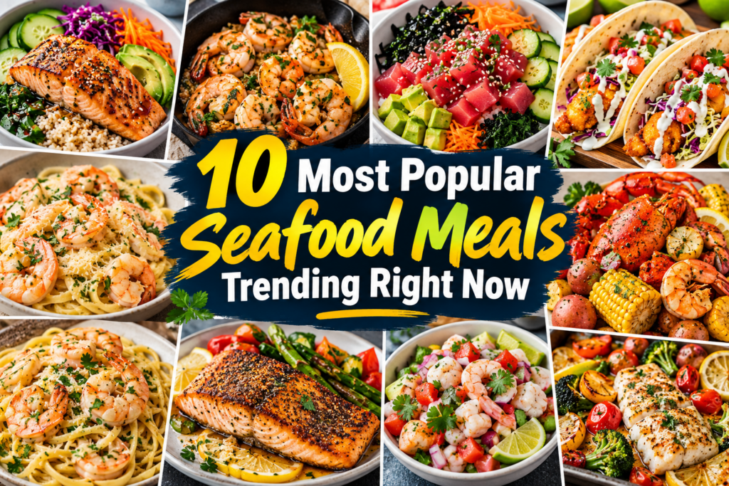 10 Seafood Meals Everyone Is Craving Right Now