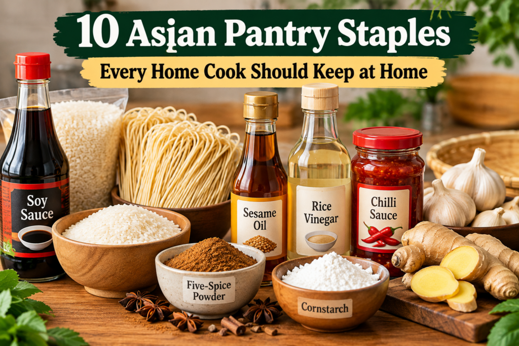 10 Asian Pantry Staples Every Home Cook Should Keep at Home