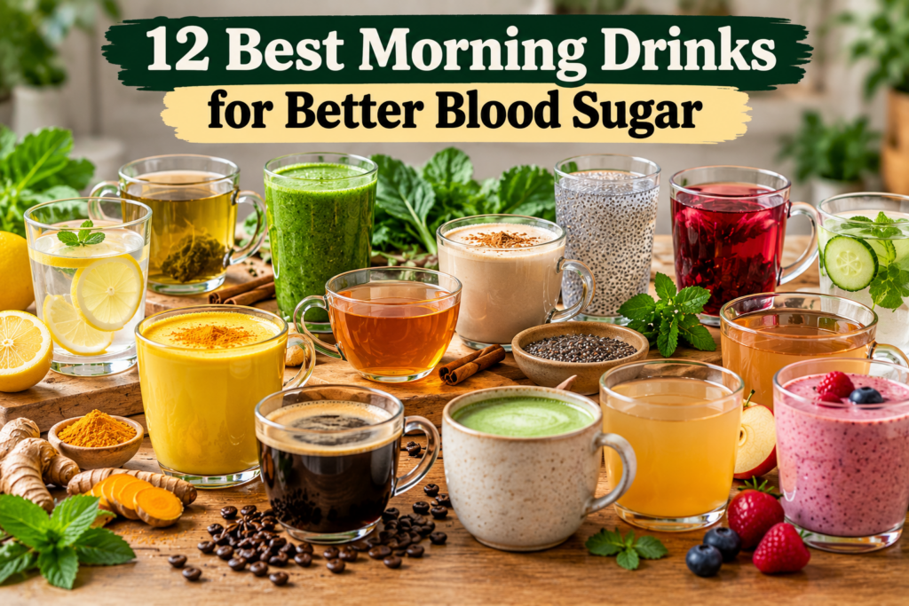 12 Morning Drinks for Better Blood Sugar